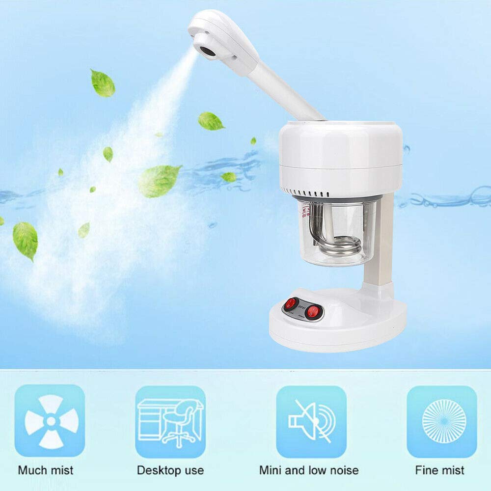 Vaporizador facial sauna facial, vaporizador facial, vapor facial nano-iónico, limpiador de poros, dispositivo para la cara, cuidado corporal, cuidado facial, cuidado facial, SPA