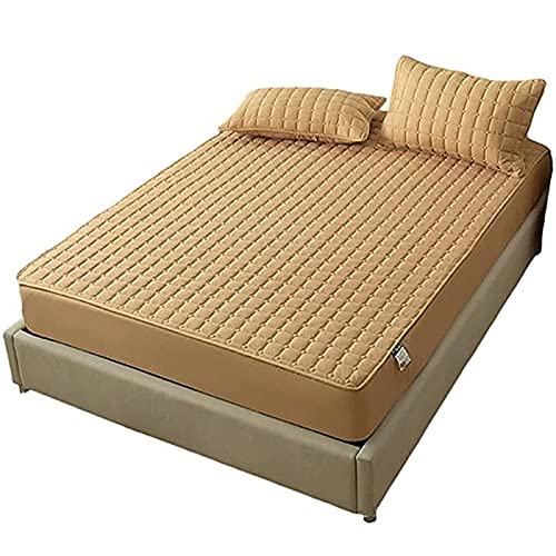 Pokrowce na materace Łóżko podwójne/king size/łóżko pojedyncze Ochraniacze na pokrycie materaca, oddychające - ochrona (kolor: E, rozmiar: 180 * 200 + 30 cm)