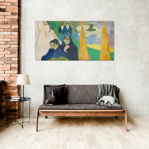 Impression sur verre Coloray 100x50 tableau de Gauguin