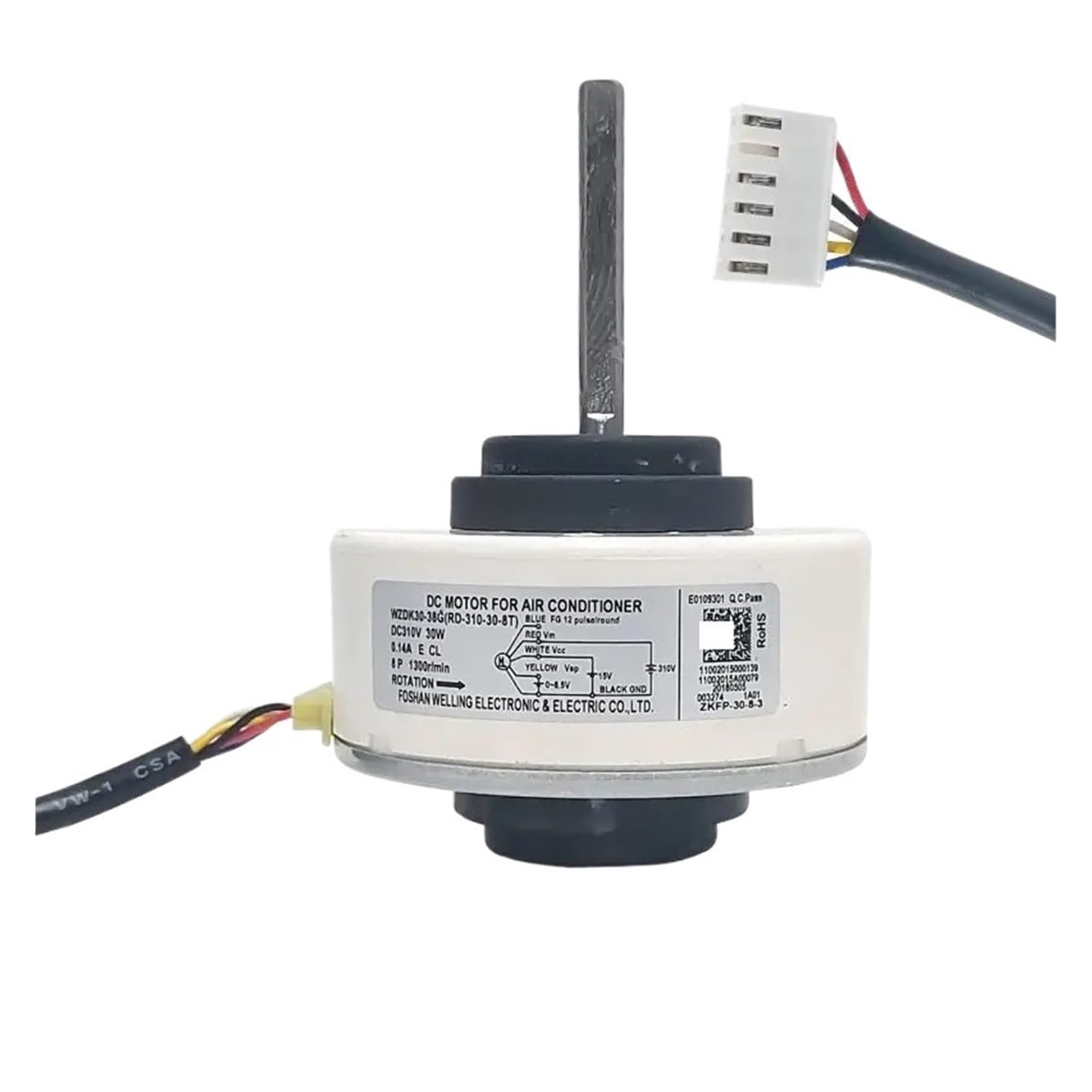Inverter Klimaanlage Inneneinheit WZDK30-38G (RD-310-30-8T) DC310V 30W DC Lüfter Bürstenlose Motor Conditioning Parts
