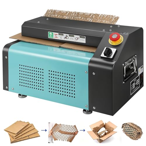 Cardboard Shredder & Perforator for Honeycomb Packaging, 350mm Wide...