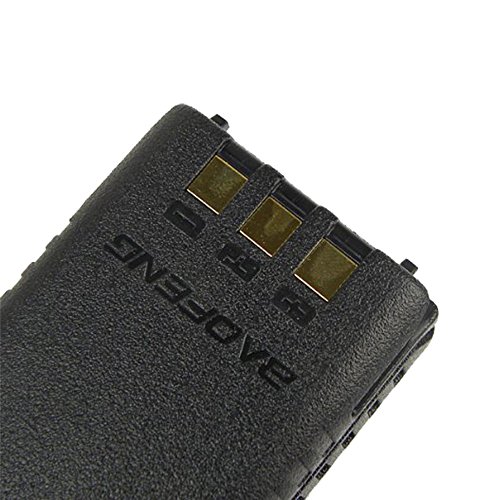 Tenq 3800Mah Li-Ion Battery For Dual Band Two Way Radio Baofeng Uv-5R (5 Packs) #TOP5