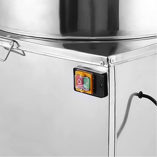 Miniatura 5 de DMC-FPPS Máquina desplumadora de pollo de acero inoxidable de 20 pulgadas, desplumadora de 110 V, 1500 W, 275 Rmin, procesador eléctrico de