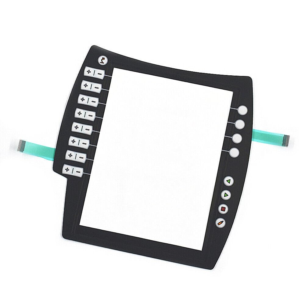 Jstpure for KUKA Teach Pendant KRC4 00-168-334 Membrane Keypad + Touch Glass Panel