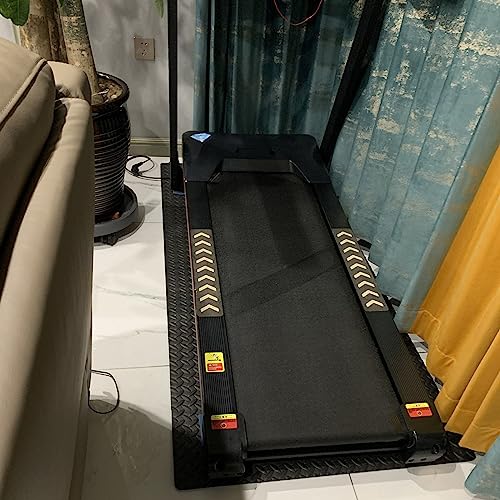 Alfombrilla protectora de suelo gruesa y resistente, impermeable, para bicicleta estática, cinta de correr, elíptica