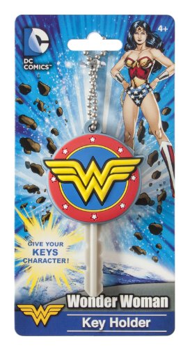 DC Wonder Woman Logo Soft Touch PVC Key Holder