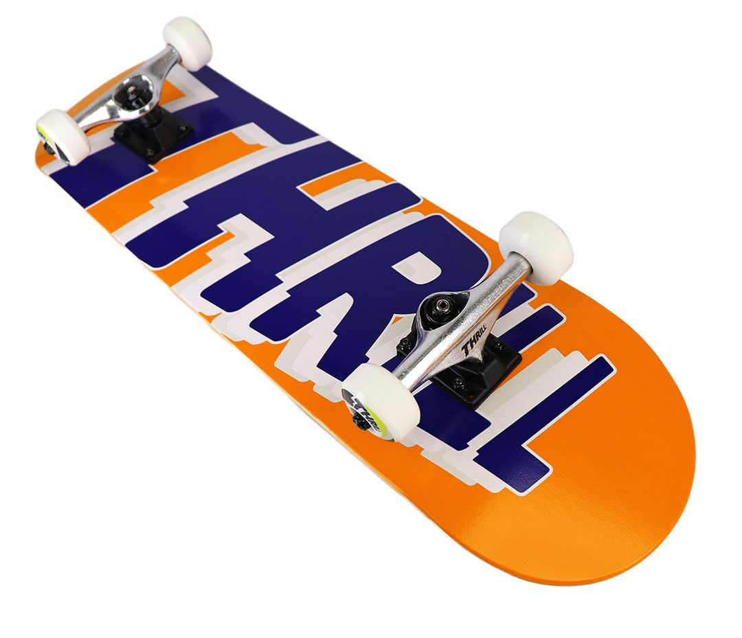 Thrill - Monopatín (8,00, logo naranja)