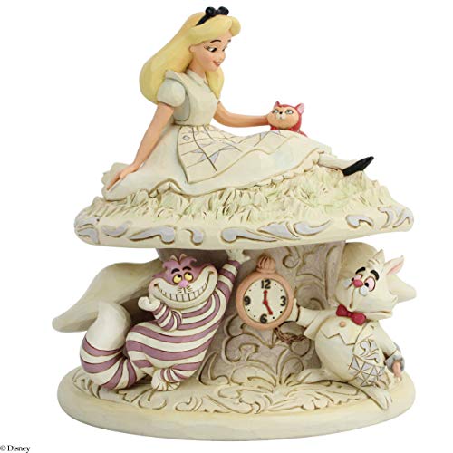 Enesco Disney Traditions by Jim Shore White Woodland Alice Wonderland Figurine