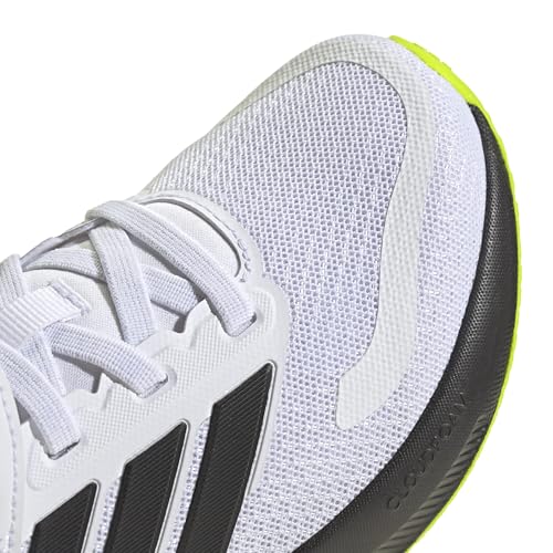 Image of adidas Kids' Marvel Run Falcon 5 Elastic Lace & Strap Shoe