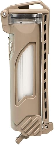 Miniatura 8 de Thyrm CellVault-18 Batería recargable de almacenamiento (tierra oscura plana), impermeable, para 18650, 18350, baterías CR123, fabricadas en Estados