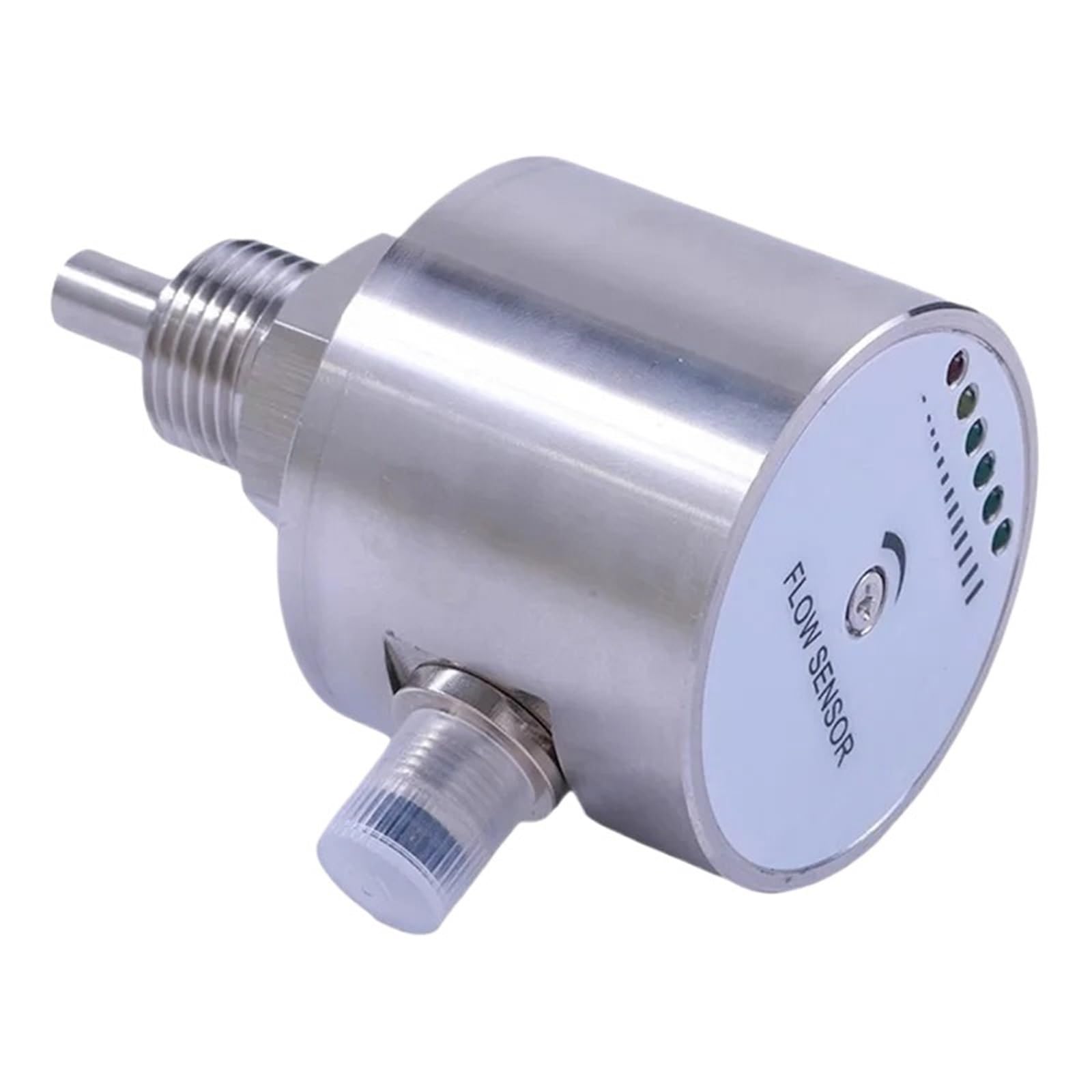 Thermal Conductive Flow Switch G1/2 NPT1/4 Thread Water Flow Sensors Oil Gas Pumps Plug-In Stainless Steel Flow Controller(100mm G1-2,24vdc Relay output)