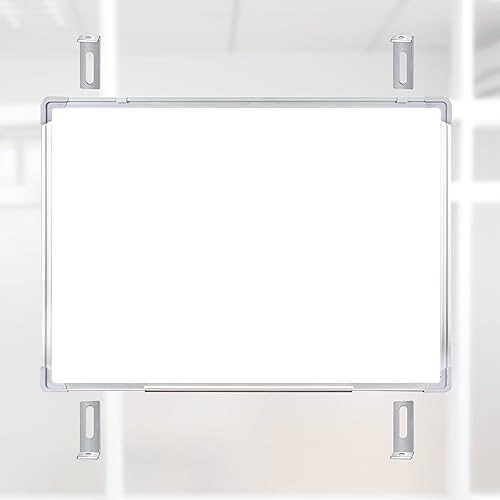 Miniatura 5 de Juego de 30 accesorios de montaje de pizarra blanca soportes colgantes de pizarra blanca kit de instalación de pizarra blanca incluye soportes de