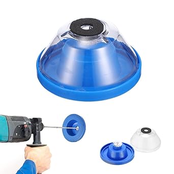 Sichumaria Electric Drill Dust Cover Collector Tool?Drill Dust Collector Catcher Attachment Electric Drill Dust Cover Ash Bowl, Must-Have Accessory Dustproof Device For Drill Bits