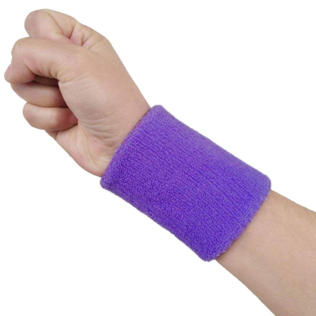 Lot De 6 Paires De Bracelets De Sport élastiques En Coton