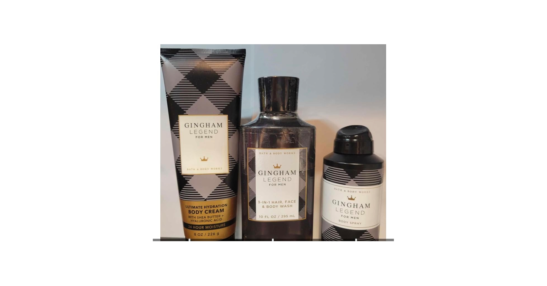 GINGHAM ボディクリーム 3本セット Amazon.com : Bath & Body Works Gingham Gorgeous 3 Piece Gift