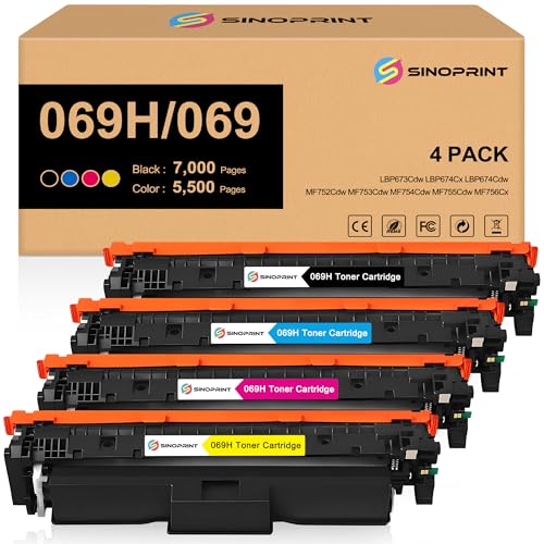 Image of 069H 069 Toner Cartridge Replacement for Canon
