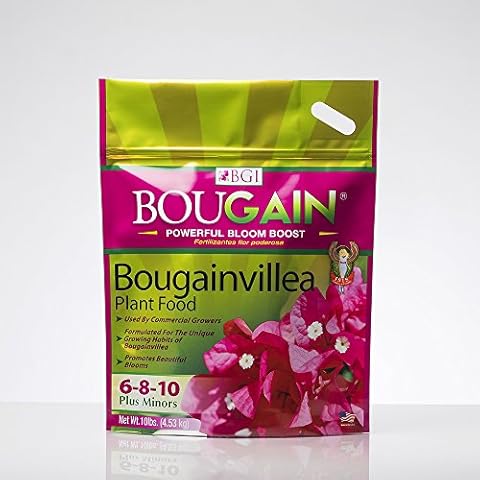 BGI BOUGAIN 10lb Bag, Bougainvillea Fertilizer Cover