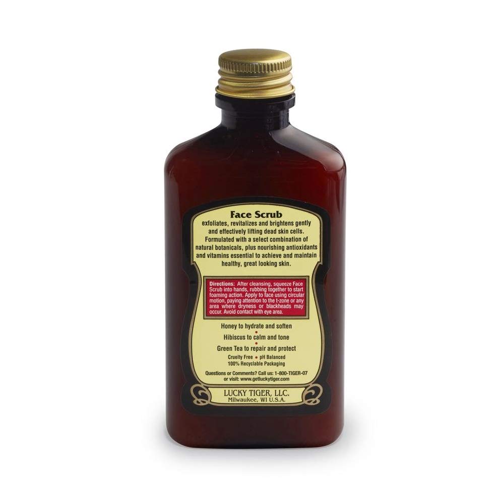 Lucky Tiger Face Scrub (Pack of 4)