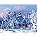 Puzzle 1000 Pièces Adultes - Paysage De Construction De Neige Puzzle Puzzle 1000 Pièces Pour Adultes Dépanneur Fun Family Puzzles, Adultes Adolescents Enfants 1000 Pièces Puzzles Jeux De Bricolag