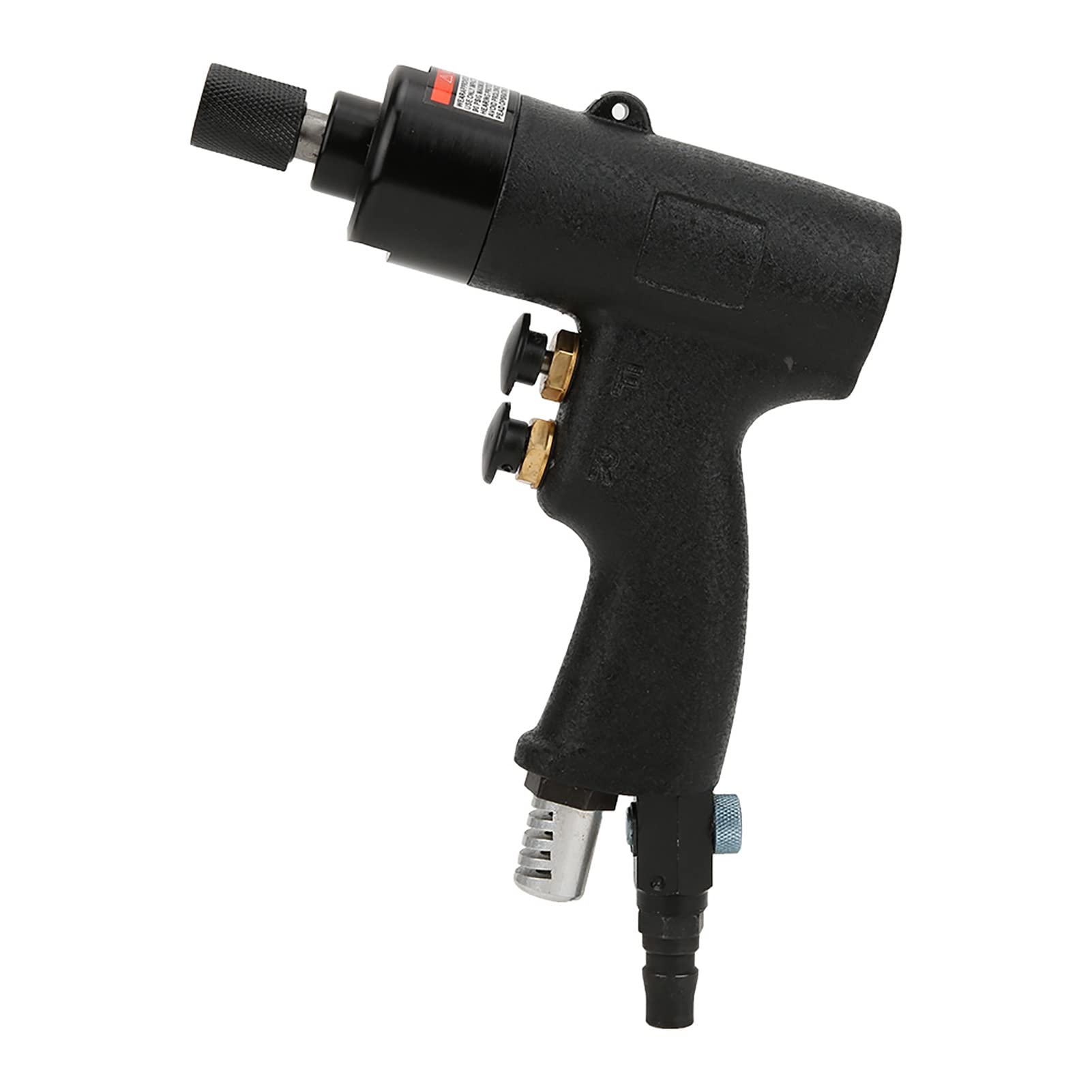 ViaGasaFamido Destornillador Neumático, Destornillador Neumático de Material de Aleación para un Montaje Eficiente de Muebles, Velocidad sin Carga de 8500 Rpm, Capacidad de Perno M4-M6