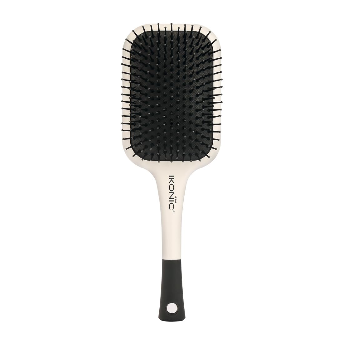 Ikonic Artistic Paddle Hair Brush - White & Black-image-31