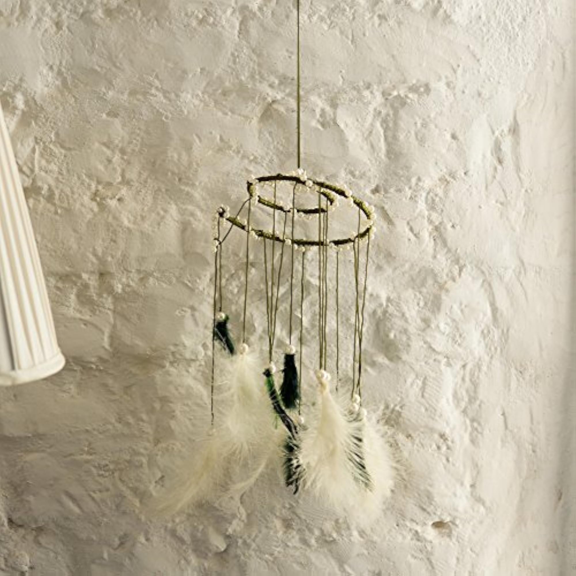 Decorative Spiral Mehandi Dream Catcher, Handmade Wall Hanging