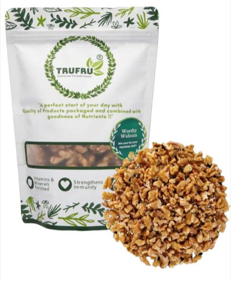 Trufru 100% Natural Dried Kashmiri Broken Walnut Kernels|Broken walnuts 500gm without shell|akhrot 500gm (B09RKR1HR7) Amazon Price History, Amazon Price Tracker