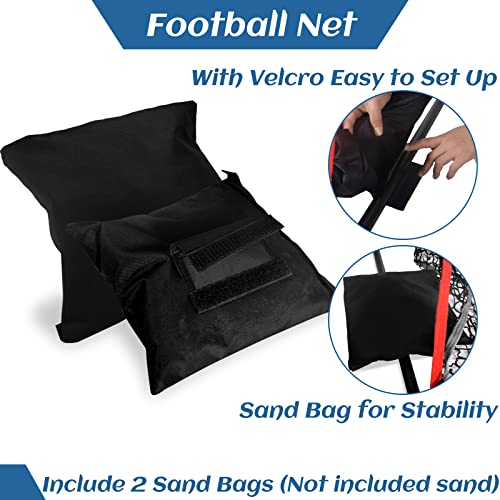 Football Kicking Net For Field Goals Football Throwing Net Football Net Football Quarterback Throwing Net Football Training Euipment Improve Accurancy 3X6Ft #TOP2