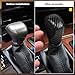 RYANSTAR RACING Carbon Fiber Gear Shift Knob Compatible with Lexus ES,GX, is, NX, RX - Black Leather Shifter Compatible with Models 200t, 300, 350, 450h, 450hL, 350L, IS250