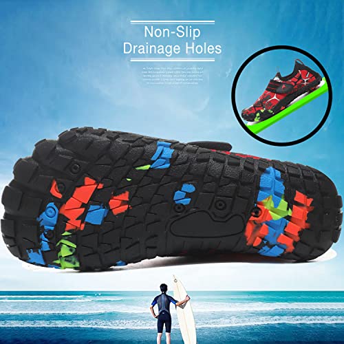 Image of Quickshark Kids Water Shoes Boys Girls Barefoot Aqua Socks Outdoor Indoor Quick Dry Sandals Lightweight Slip On Walking Sneakers for Beach Pool Swim (Little Kid /Big Kid)
