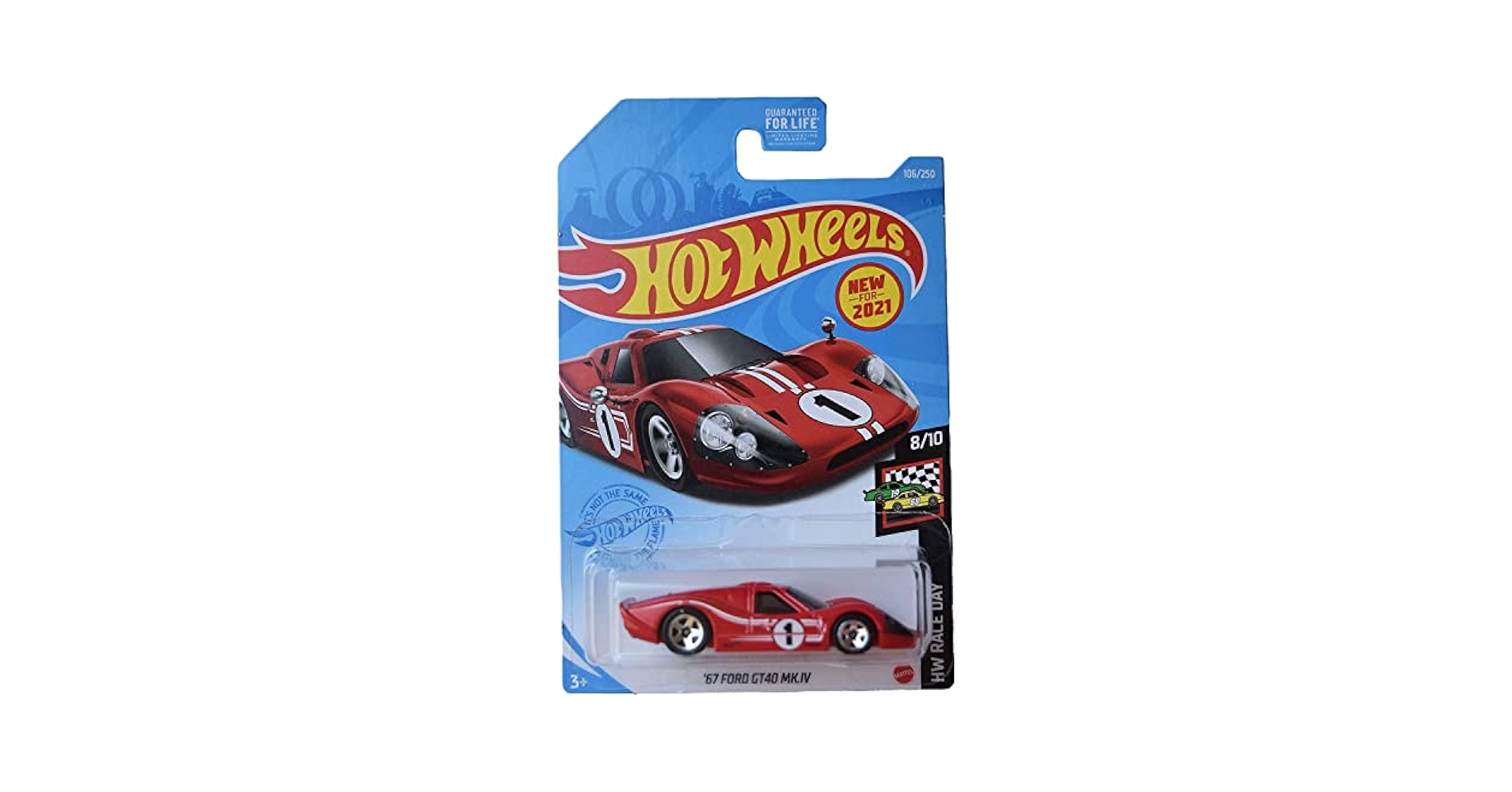 Amazon.com: Hot Wheels '67 Ford GT40 Mk.IV, Retro Racers 4