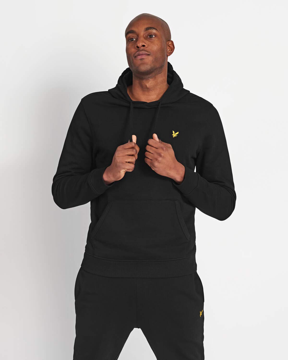 Lyle & Scott Felpa Cappuccio ML416VOG Z865 Nero