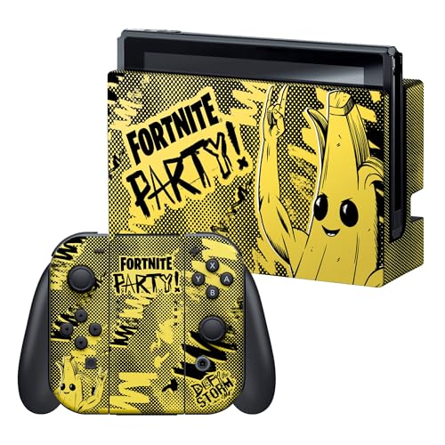 Razer Fortnite Console Skin: Switch (2017) - Full Wrap - Premium 3M Cast Vinyl - Scratch Protection - Unique Designs & Finishes - Easy Application - Peely