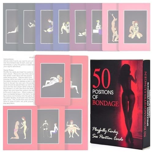 AJOHBM Cartas para Parejas: Conócerse Mejor – Juego con Retos Creativos y Preguntas Divertidas - Y12D08WX