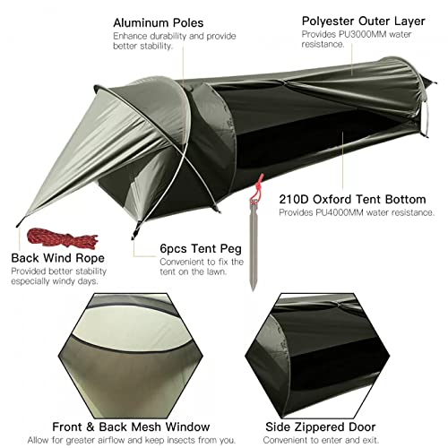 Carpa Ultraligera Outdoor Impermeable para Camping miniatura 2