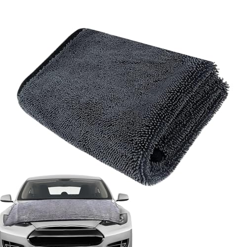 Paños De Limpieza De Microfibra - Espesados ​​, Toalla Para Secar El Automóvil , Toalla Súper Absorbente , Paño De Microfibra Para El Automóvil , | Paños De Limpieza Grandes Adecuados Para Detalles, P