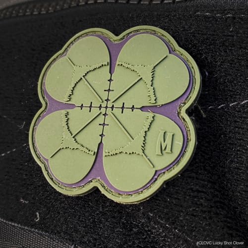 Patch trèfle Lucky Shot MAXPEDITION pleine couleur haute densité 5,1 cm