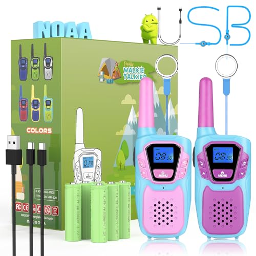 Topsung Walkie Talkies for Kids Girls Boys Toddler Long Range