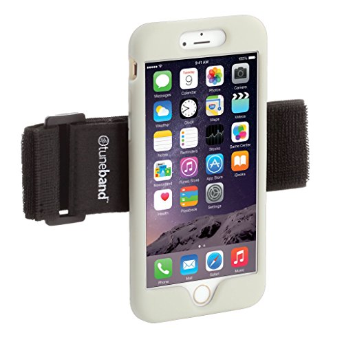 TuneBand for iPhone 6 Plus and iPhone 6S Plus, Premium Sports Armband with Two Straps and Two Screen Protectors, Glow in The Dark