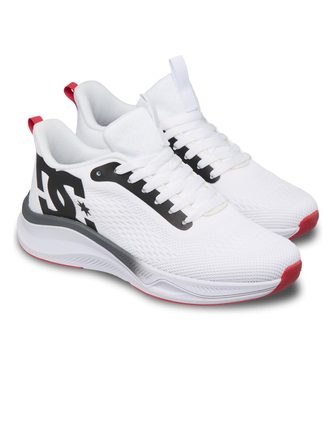 DC Shoes Men's Roammax Sneaker, White Black, 8.5 UK