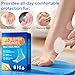 Blister Pads for Feet, 21pcs Multi-Size Feet Blister Cushion Pads, Blister Prevention -Water & Sweat Resistant, Secure All-Day Wear