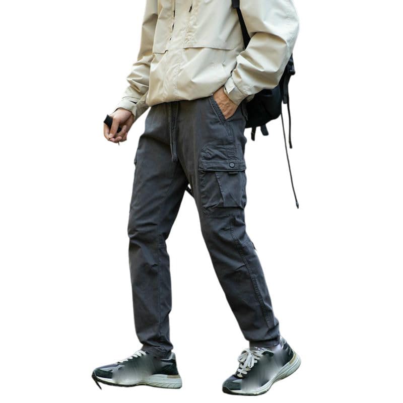 Pantalon cargo léger homme ample, la solution anti-transpiration multi-poches