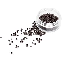 Sunny Hair 500 Pcs Nano Beads Brown 2.5x1.6x1.7mm