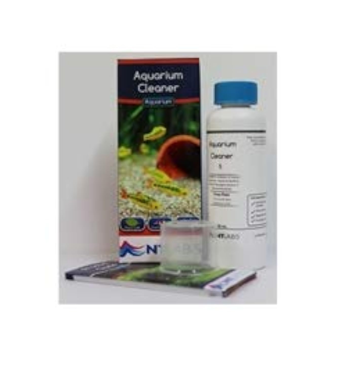 NT Labs Aquarium Cleaner, Effective Sludge Control, Prevents Disease-Causing Pathogens, Maintains a Clean Aquarium (100ml - Treats 500L)