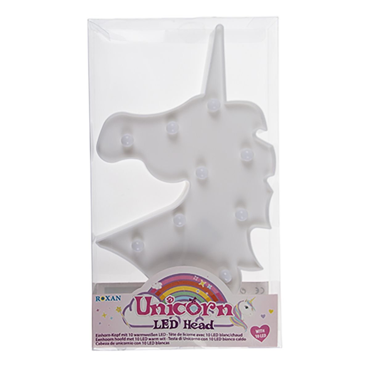 Tête de licorne led blanc Decoratie | La Redoute
