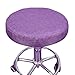 Stołek Okrążenia Okrągłe Włókno Krzesło Z Krzesłem Grube 2 Cm Gąbki Sponge Stolec Pokrywa Okrągłe Wyściełane Poduszki Stołkowe(Size:Diameter 40cm,Color:Purpurowy)