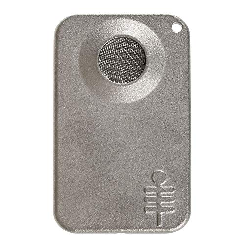 Silver Palm Leaf Credit Card Size Pipe - matt finish Cover