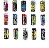 15 Dosen Rockstar Energy Drink Probierset verschiedene Sorten 15 x 500ml inc. 3,75€ EINWEG Pfand