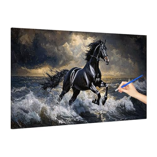 G C yCgoCio[ n hG DIY lp Paint by Numbers for Adults Ǐ z[ ItBX t[Ȃ A[gG H| S l q 蕨 70x30cm Q-3