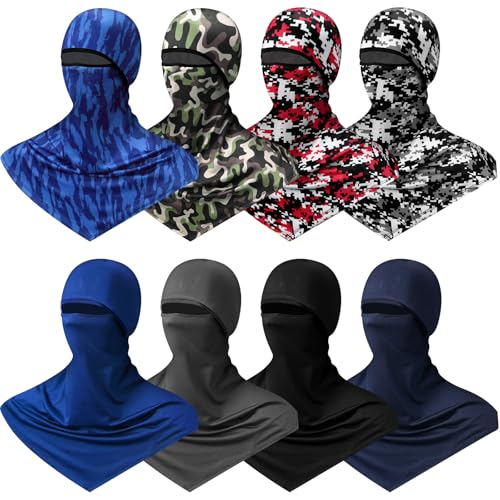 Image of Balaclava Full Face Masks Summer Balaclava Long Face and Neck Cover Breathable Sun Protection for Men Women